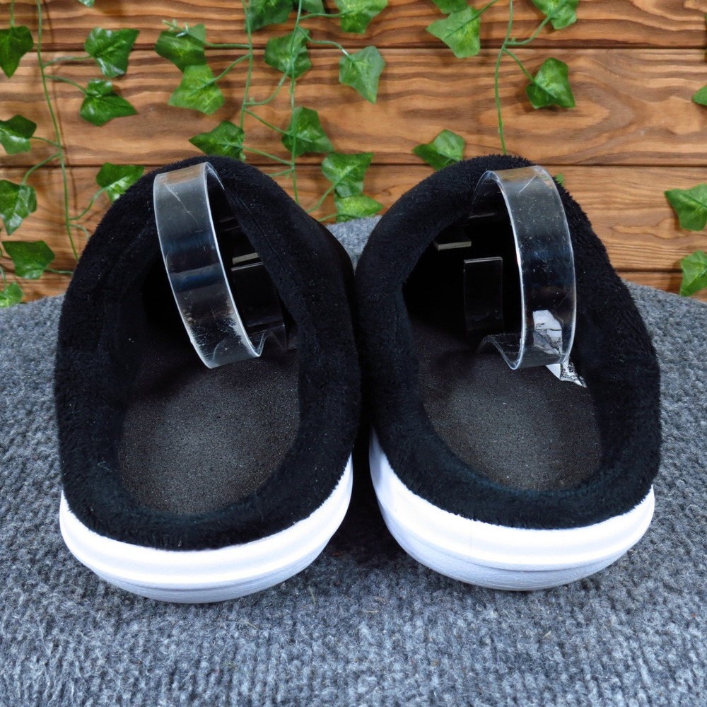 Nike Burrow Women Slipper Mules Size 7 Indoor Outdoor Comfort Black White - Picture 5 of 9